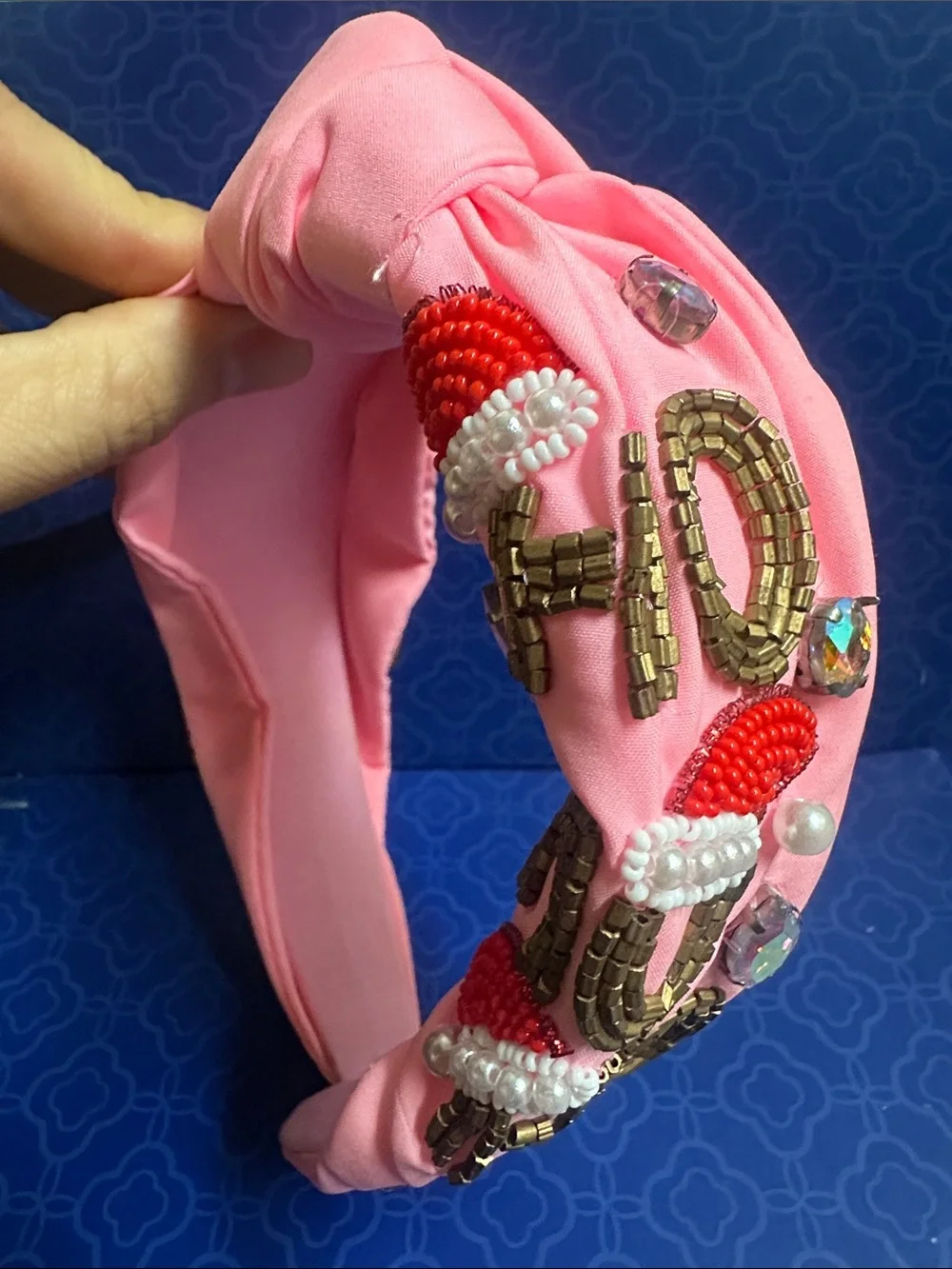 Embellished Holiday Headband